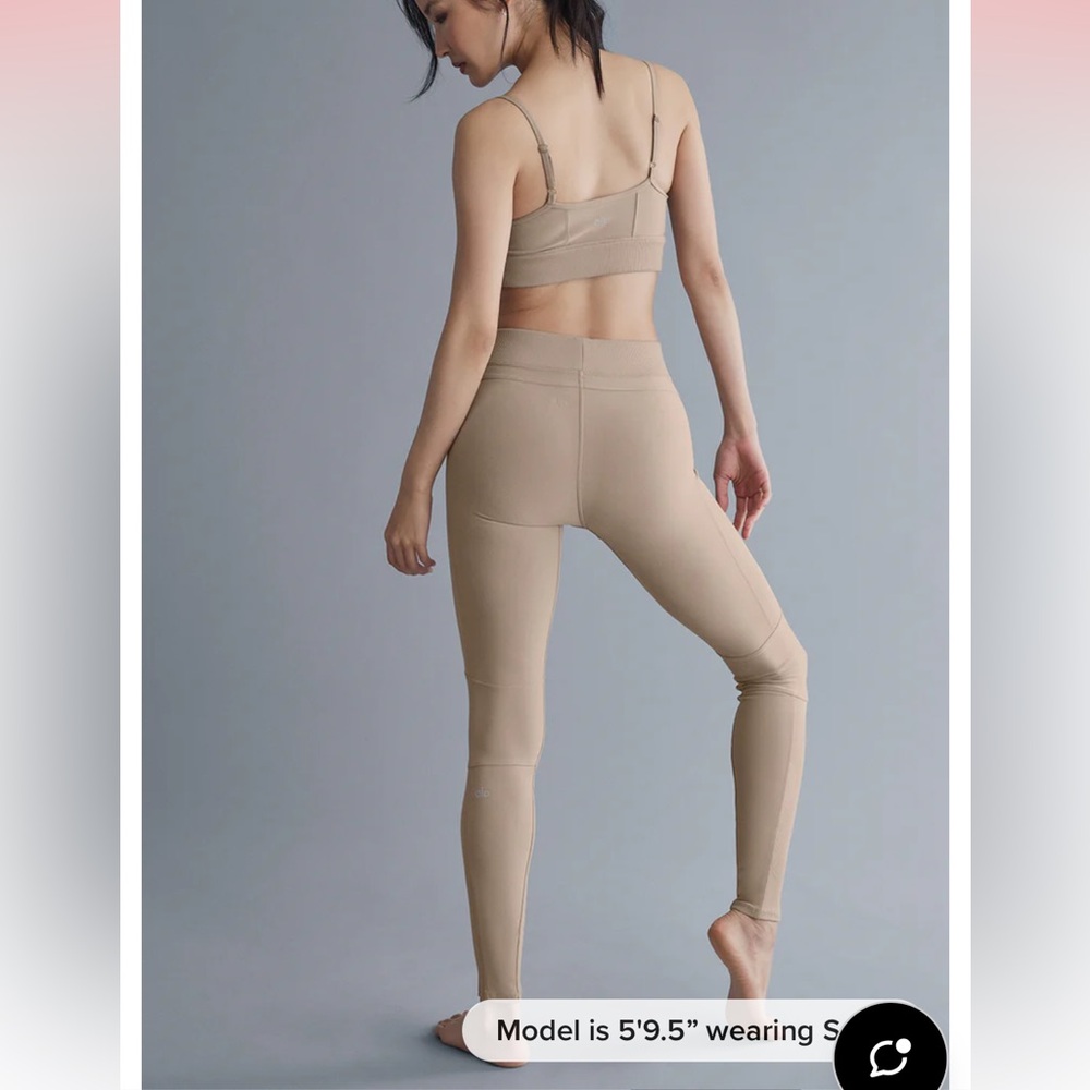 Alosoft High-Waist Head Start Legging Gravel - Picture 4 of 6